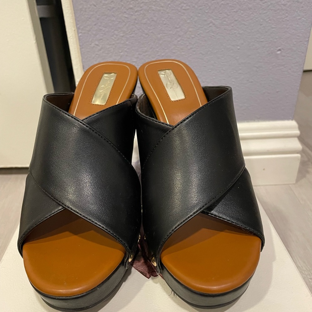 Jessica Simpson platform wedges